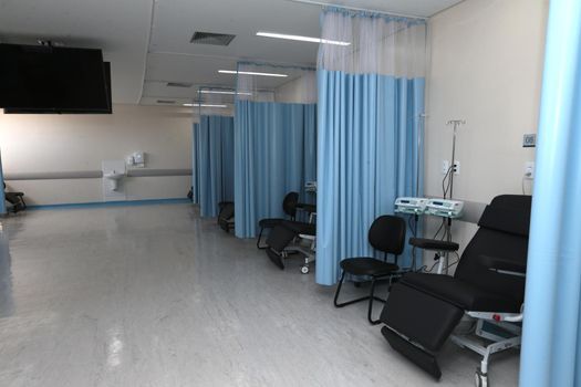 irece, bahia, brazil - september 13, 2022: view of a public hospital for cancer treatment in the city of Irece
