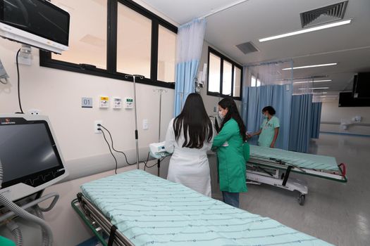 irece, bahia, brazil - september 13, 2022: view of a public hospital for cancer treatment in the city of Irece