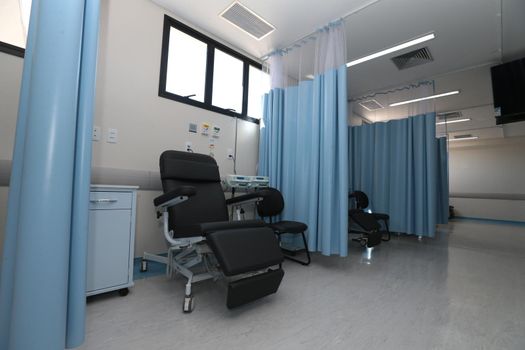 irece, bahia, brazil - september 13, 2022: view of a public hospital for cancer treatment in the city of Irece