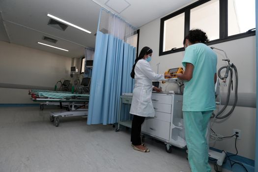 irece, bahia, brazil - september 13, 2022: view of a public hospital for cancer treatment in the city of Irece