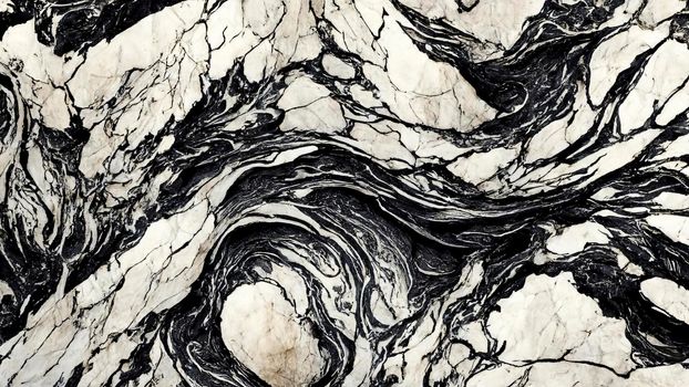 Black marble natural pattern for background, abstract black and white