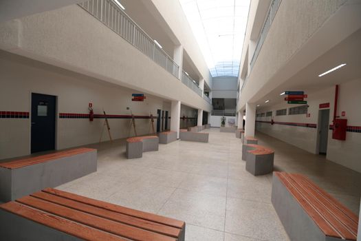 santana, bahia, brazil - september 13, 2022: full-time state public school in the city of Santana.