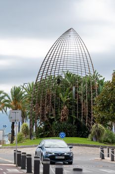 Cambrils, Spain : 2022 September 10 : Panorama at the end of summer in the tourist city of Cambrils in Catalonia in the summer of 2022.