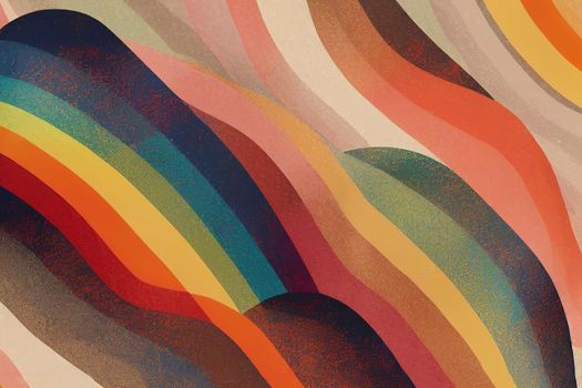 Abstract rainbow happy halloween seamless background. Modern pattern for halloween card, party invitation, menu, wallpaper, holiday shop sale, bag print, t shirt, workshop advertising etc