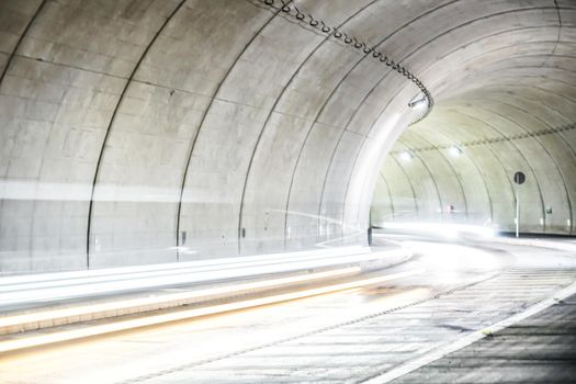 Tunnel image. Shooting Location: Yokohama-city kanagawa prefecture