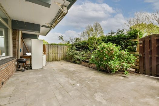 View of patio near with beauty of vegetation outside