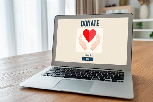 Online donation platform offer modish money sending system for people to transfer on the internet