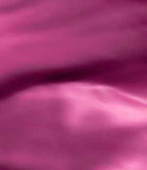 Holiday branding, beauty glamour and cyber backgrounds concept - Pink abstract art background, silk texture and wave lines in motion for classic luxury design