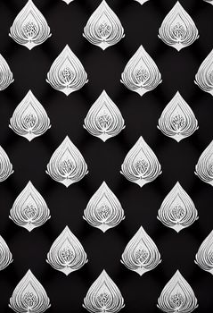 Lucky charm background of 3D render, suitable for a mobile screen, phone desktop, landing page, UI UX, and wallpaper.