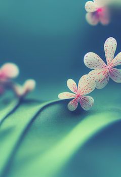 Lucky charm background of 3D render, suitable for a mobile screen, phone desktop, landing page, UI UX, and wallpaper.