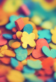 Lucky charm background of 3D render, suitable for a mobile screen, phone desktop, landing page, UI UX, and wallpaper.