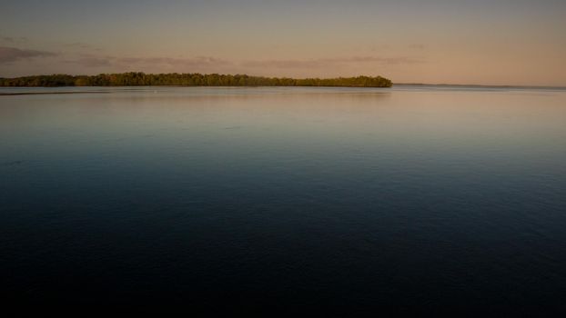 View of Ten Thousand Islands from West side of Chokoloskee Island.