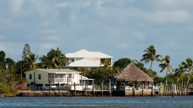A view of the Chokoloskee Island from water.