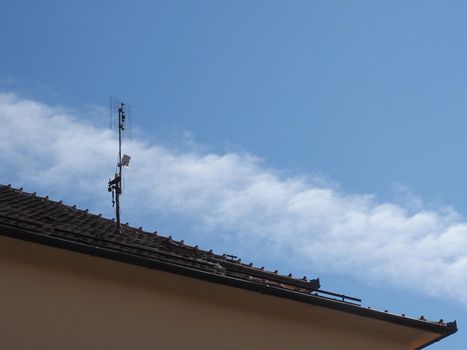 aerial aka antenna for terrestrial tv reception