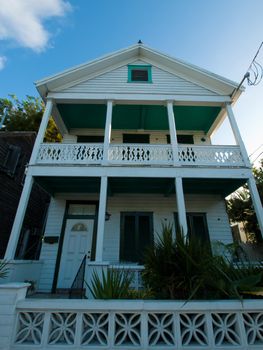 Beach bangalo on Key West, Florida.