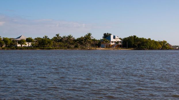 A view of the Chokoloskee Island from water.