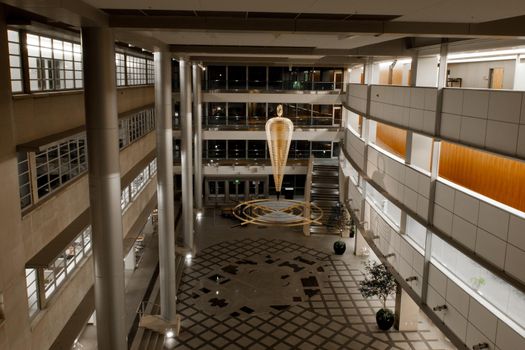 Interior of Webb Building in Denver, Colorado.