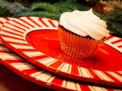 A table set for a holiday meal.