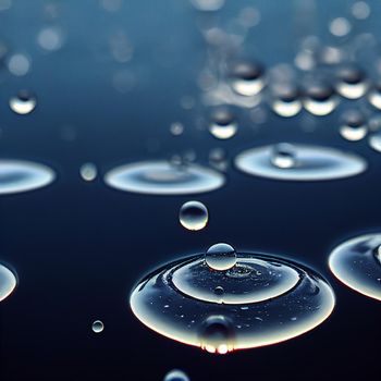 Background with water drops. High quality illustration