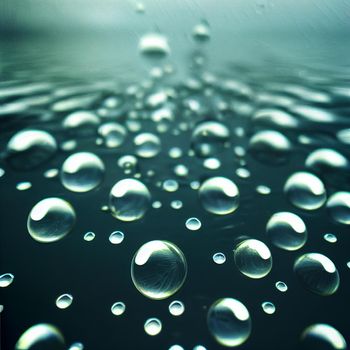 Background with water drops. High quality illustration