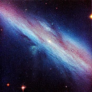Photorealistic representation of the galaxy. High quality illustration