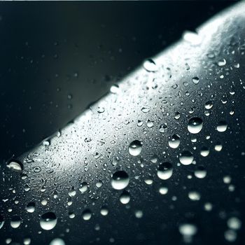 Background with water drops. High quality illustration