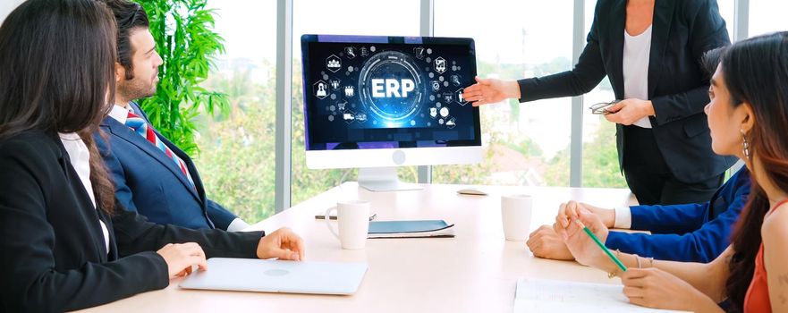 ERP enterprise resource planning software for modish business to plan the marketing strategy