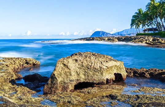 secret beach oahu island hawaii