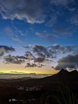 pali look out scenes in oahu hawaii