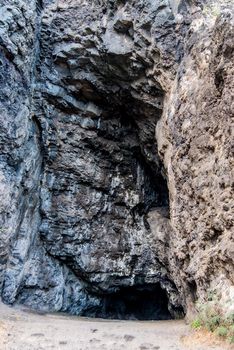 sacred kaneana cave near ohiki-lolo beach west side of oahu hawaii