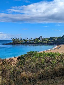 Waimea Bay view Oahu Hawaii