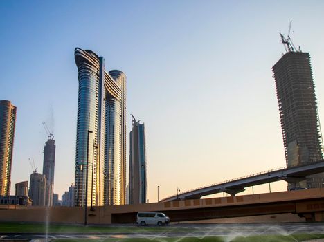 Address Sky view hotel, Dubai, UAE. Outdoors