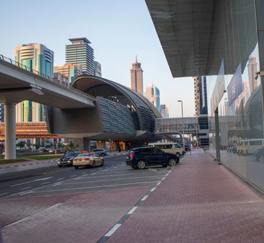 Main road of UAE, Shaikh Zayed Road, Dubai. Outdoors