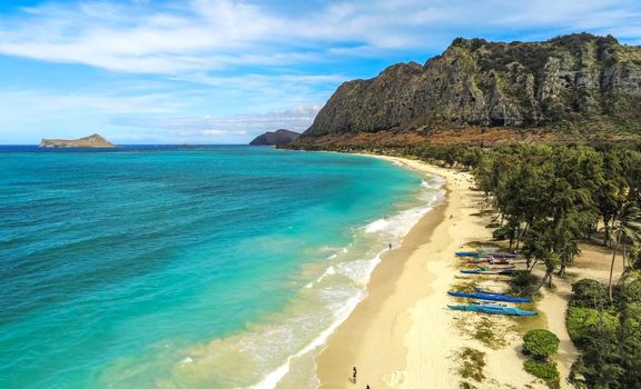 waimanalo beach oahu hawaii vacation spot