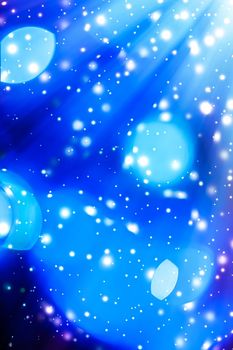 Sparkling bokeh, overlay design and cosmos texture concept - Abstract cosmic starry sky lights and shiny glitter, luxury holiday background