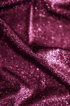 Luxe glowing texture, night club branding and New Years party concept - Pink holiday sparkling glitter abstract background, luxury shiny fabric material for glamour design and festive invitation