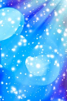 Sparkling bokeh, overlay design and cosmos texture concept - Abstract cosmic starry sky lights and shiny glitter, luxury holiday background