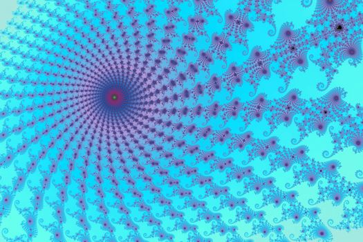 Beautiful zoom into the infinite mathematical mandelbrot set fractal