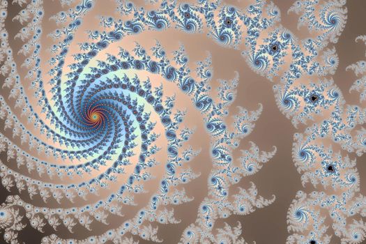 Beautiful zoom into the infinite mathematical mandelbrot set fractal