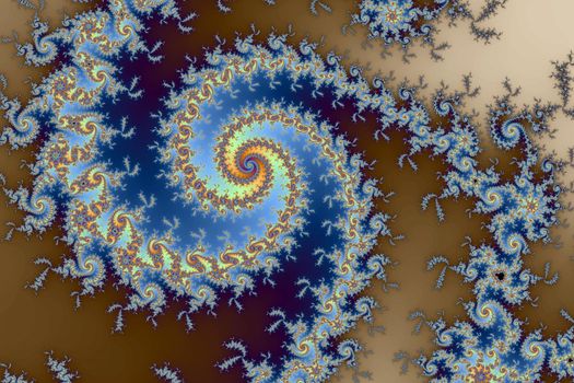 Beautiful zoom into the infinite mathematical mandelbrot set fractal