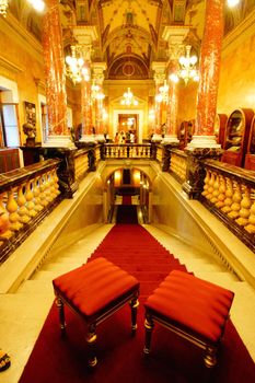 Hungarian Budapest National Opera. Shooting Location: Hungary, Budapest