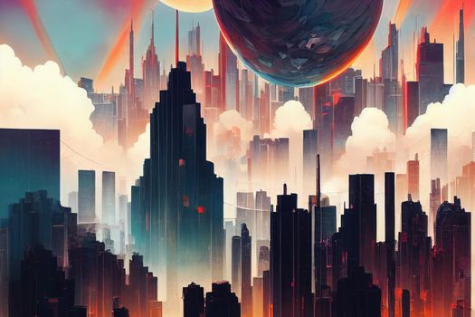 Brades. High quality 2d illustration