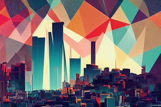 Amman. High quality 2d illustration
