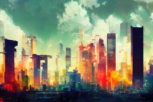 high quality abstract 2d ilustration.