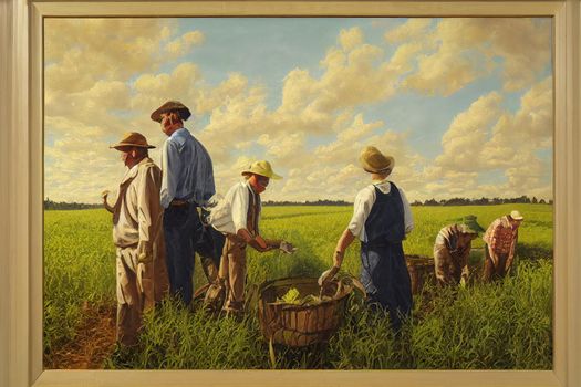 Agricultural. High quality 2d illustration