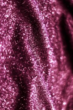 Luxe glowing texture, night club branding and New Years party concept - Pink holiday sparkling glitter abstract background, luxury shiny fabric material for glamour design and festive invitation