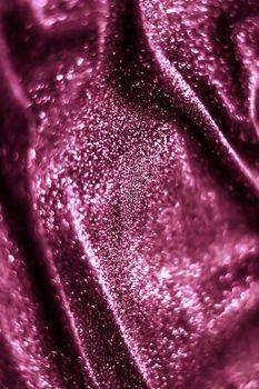 Luxe glowing texture, night club branding and New Years party concept - Pink holiday sparkling glitter abstract background, luxury shiny fabric material for glamour design and festive invitation