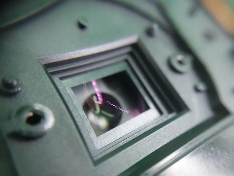 Disassembly and repair of digital camera the parts