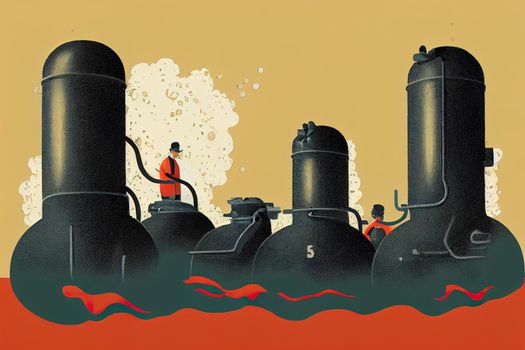 Boiler Operators and Tenders, Low Pressure ,Toon illustration V2 High quality 2d illustration