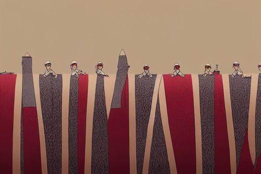 Carpet Installers ,Anime style illustration V2 High quality 2d illustration